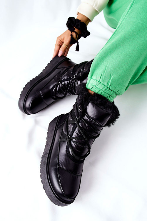 Dámské Sněhule Černé Gordian