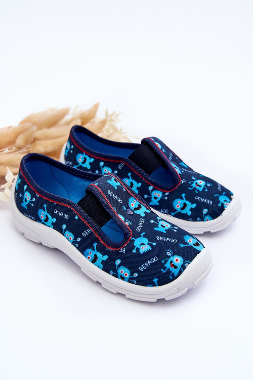 Befado Papcia topánky posuvné 975x177 modrá