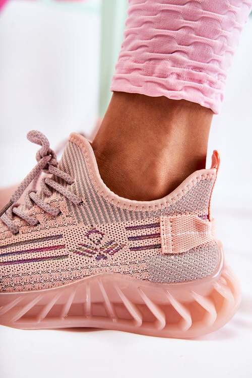 Dámské sportovní boty nazouvací růžové Hermione