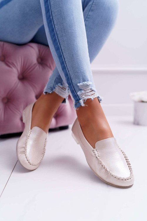 Dámské Mokasíny Sergio Leone Zlatá Perla Winted