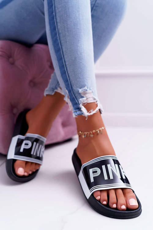 Čierne dámske papuče Vrita