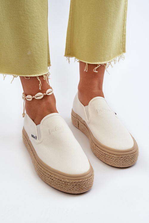 Dámské tenisky Slip-On Big Star LL274389 Bílé