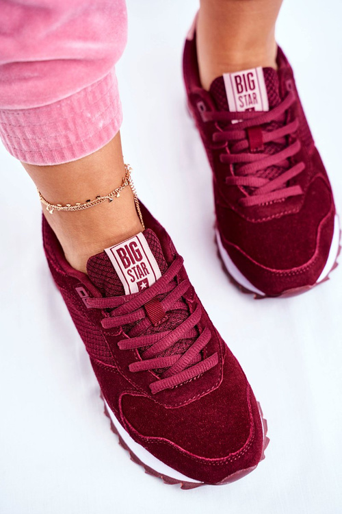 Dámská Sportovní Obuv Big Star Maroon GG274522