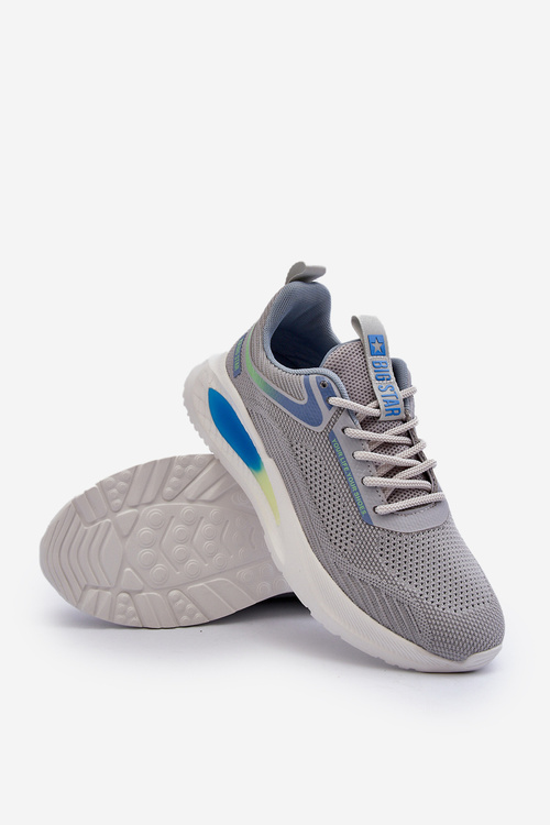 Športová obuv pre mužov HI-POLY SYSTEM Big Star NN174372 Sivá