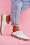 Dámske espadrilles Big Star White FF276043