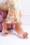 Lu Boo Meliski Rubber Ballerinas Pink Cindela