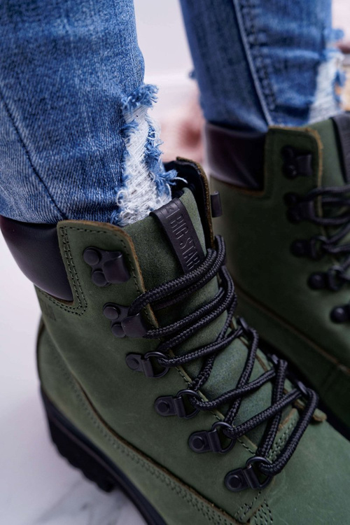 Dámska veľká hviezda Green EE274031 topánky