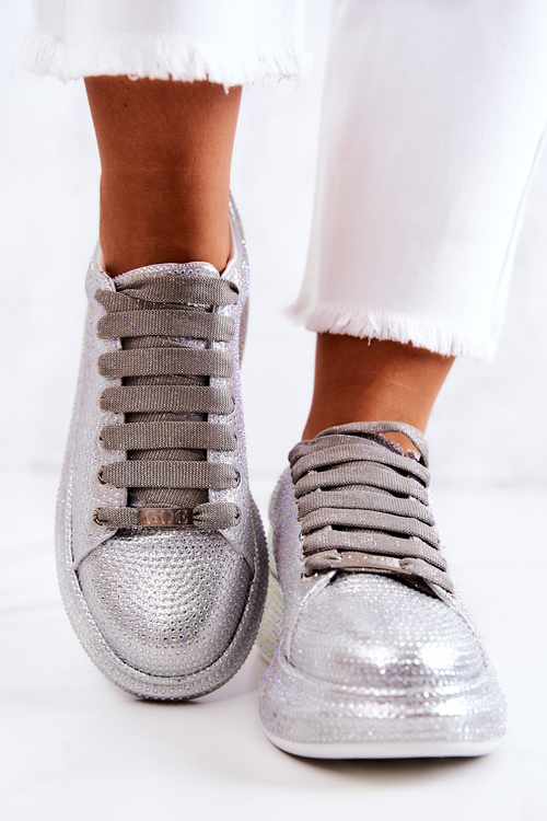 Tenisky Sportovní boty Jet GOE JJ2N4048 Stříbro