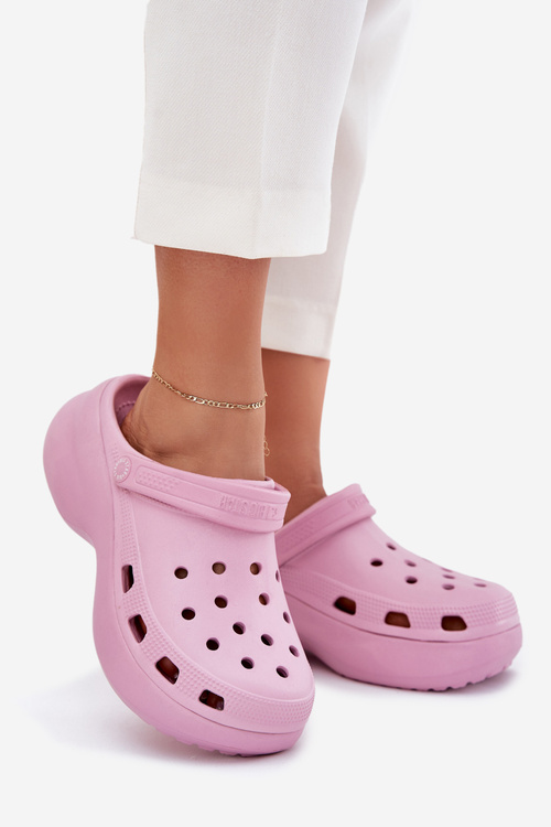 Dámské Plážové Sandály Na Masivní Podešvi Big Star RR274A120 Růžové