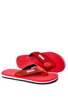 Pánske flip -flops veľká hviezda HH174819 červená