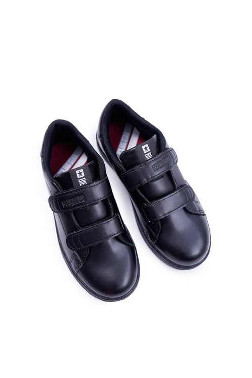 Dětské Tenisky Na Suchý Zip Big Star DD374028 Černé