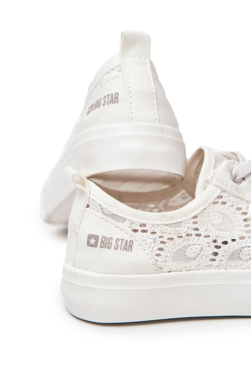 Prolamované Tenisky Big Star JJ374012 Bílé