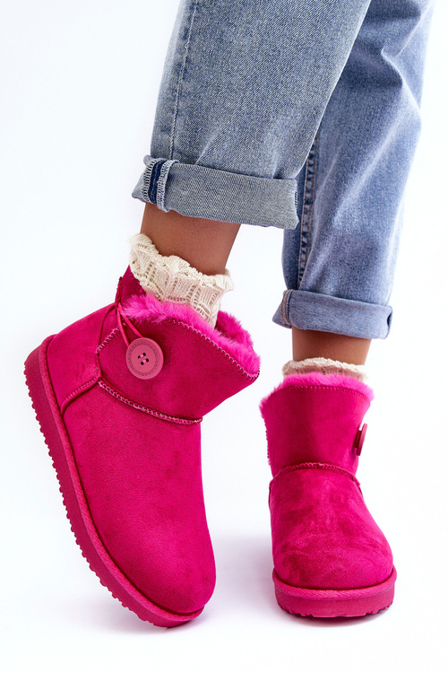 Ocieplané Dámské Sněžníky S Ozdobou Fuksja Siriol