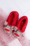 Domů Papuče Dámská balerína SOXO Vánoční sobí Červené