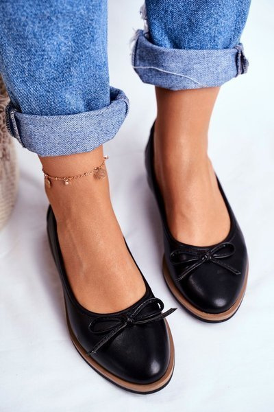 Dámské baleríny Sergio Leone Černé BL612