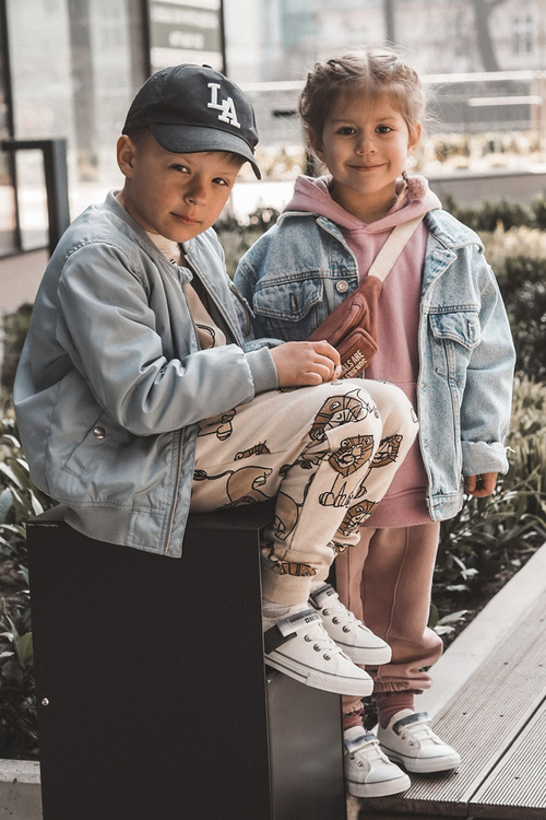 Dětské nízké tenisky BIG STAR JJ374070 Bíle