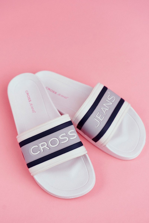 Dámské Nazouváky Cross Jeans Bílé FF2R4158C