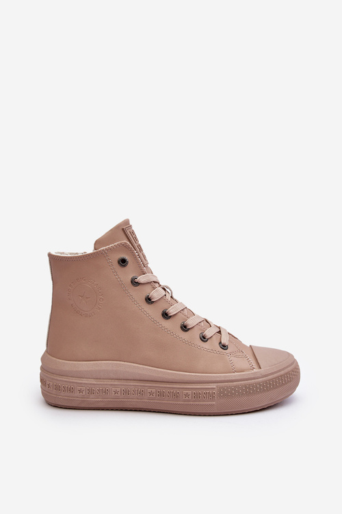 Dámska béžová veľká hviezda MM274022 Izolované tenisky