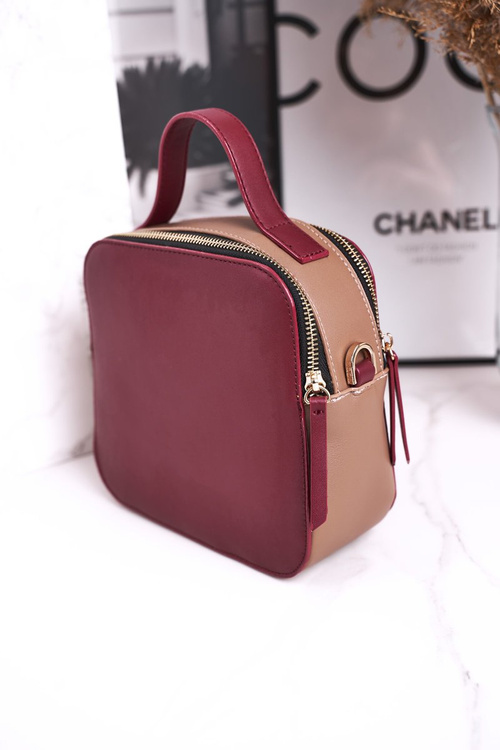 Dámská Malá Kabelka Kufr NOBO NBAG-J0860-C005 Kaštanová