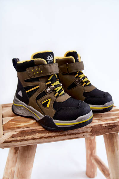 Detské topánky izolované vlnou Khaki Marco