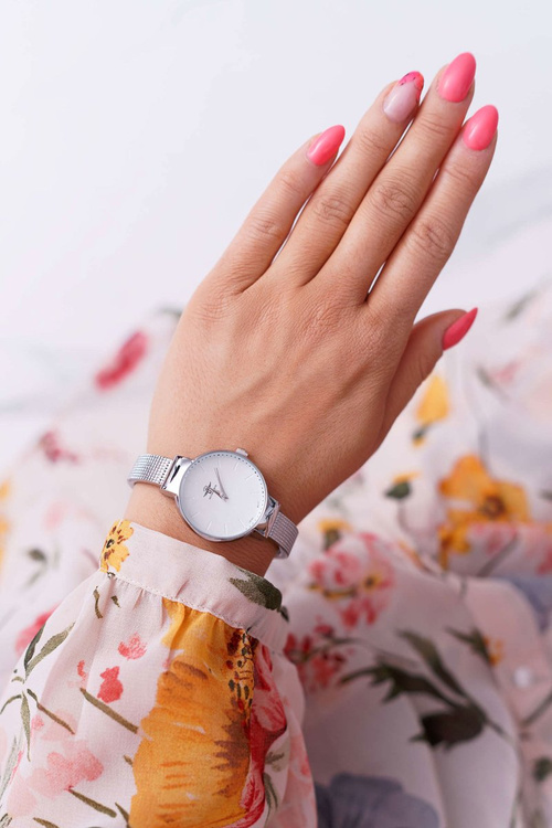 Dámské Hodinky Michael John Stříbrné Inka