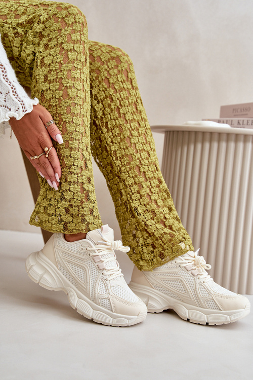 Dámské Sportovní Tenisky Béžové Timoci