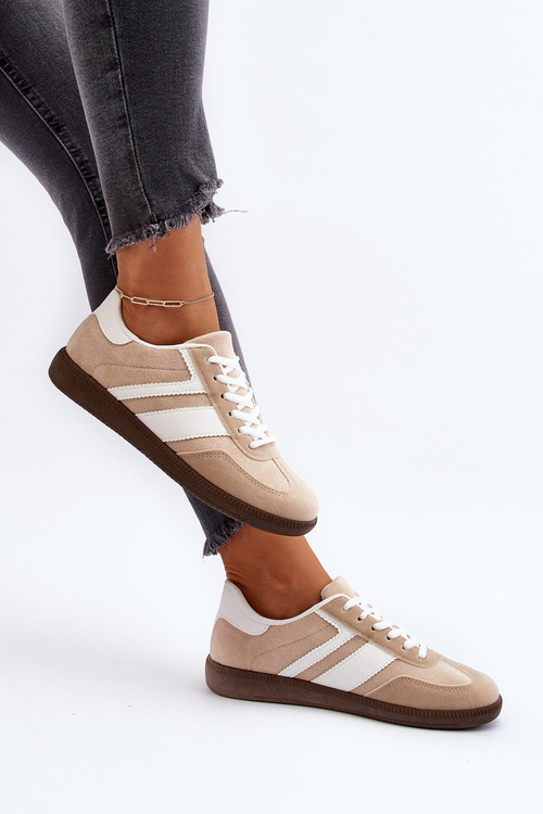 Dámské nízké tenisky Sportovní boty Beige Eudiopis