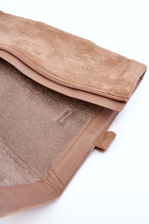 Ženské semišové topánky na post Khabira Beige