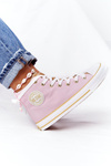 Dámske vysoké tenisky Veľká hviezda HH274447 Pink
