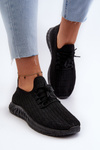 Čierne ľahké dámske športové topánky Xalara