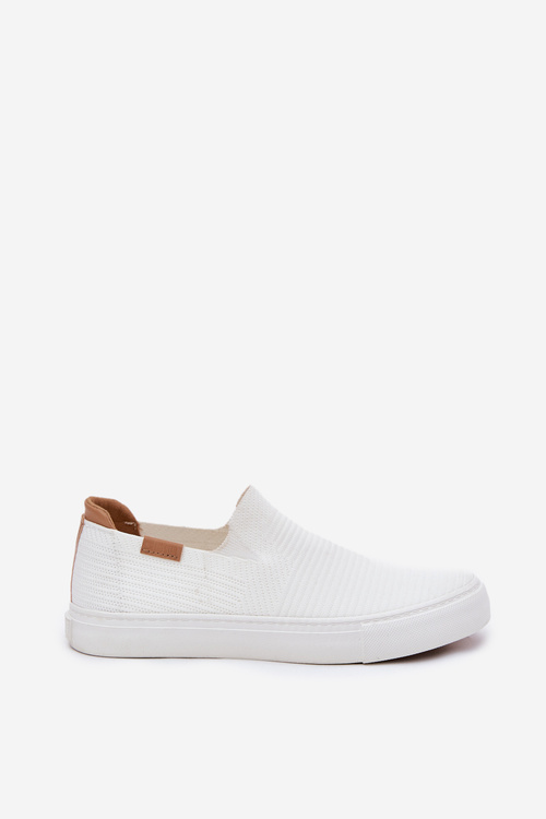 Dámske Slip-On Tenisky Big Star RR274717 Bielé