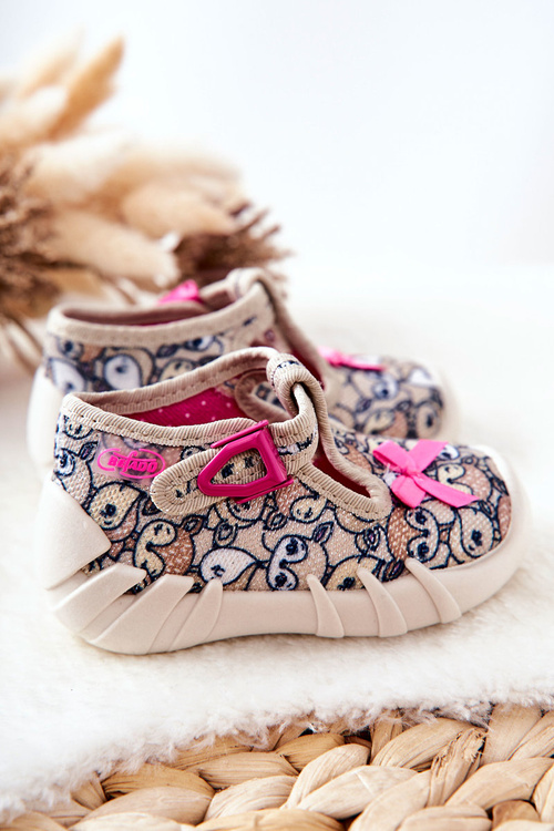 Befado Sarenki Papcie topánky s béžou 110p437