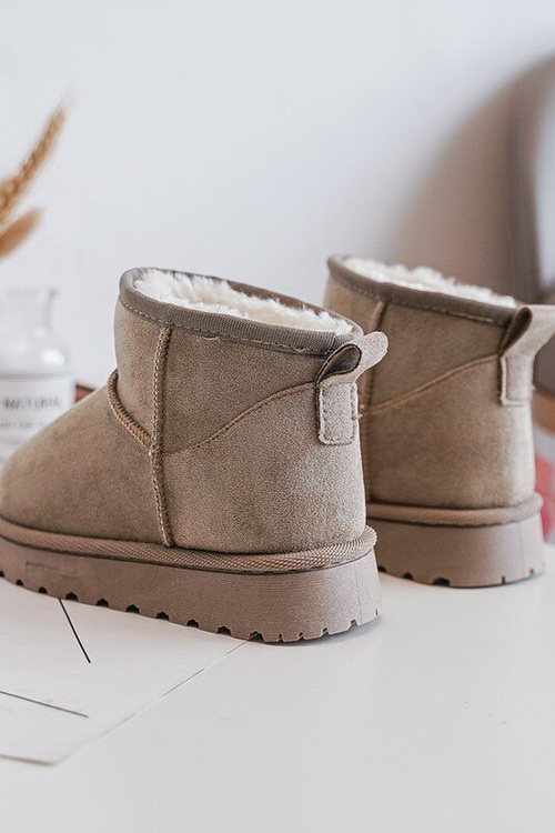 Dětské zimní boty s izolační vložkou zelené Nallita