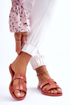 Módne vegánske flip -flops Zaxy JJ285262 Dirty Pink