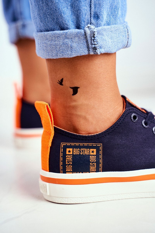 Dámska veľká hviezda Navy Blue tenisky FF274A070