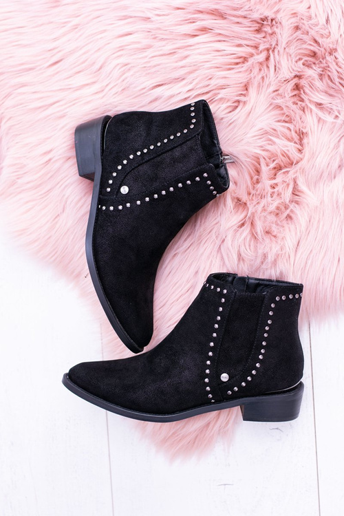 Big Star Black Dámske topánky BB274529 Chelsea topánky