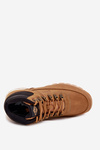 Pánská treková obuv s teplou podšívkou Lee Cooper LCJ-25-03-3843M Camel