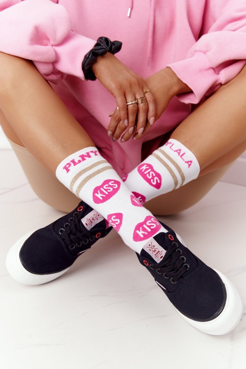 Dámske tenisky na krížových džínsoch FF2R4002C Platforma Czarme