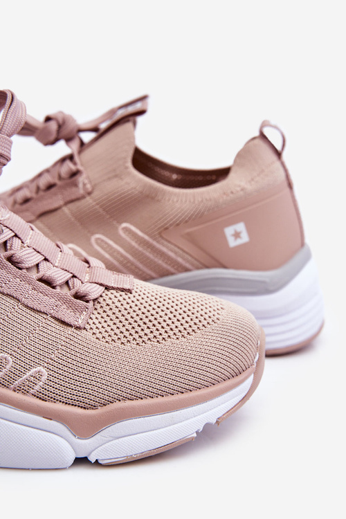 Dámska posuvná športová topánka Pamäťový penový systém Big Star LL274A141 nahý