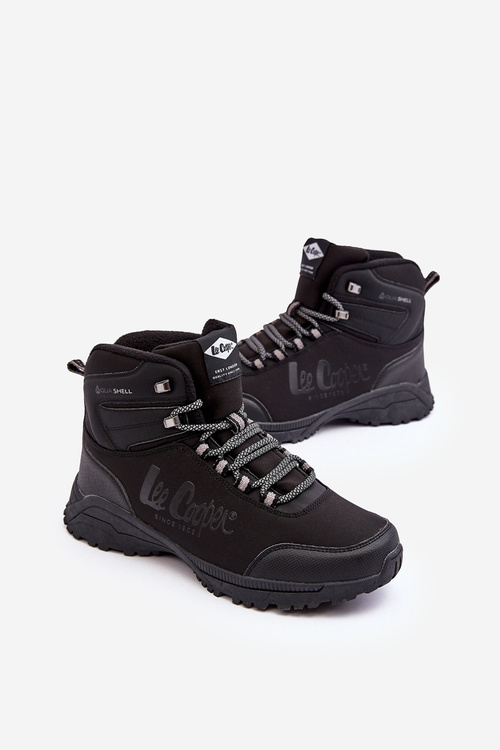 Mužské Teplé Trekkingové Boty Lee Cooper LCJ-22-01-1404M Černé