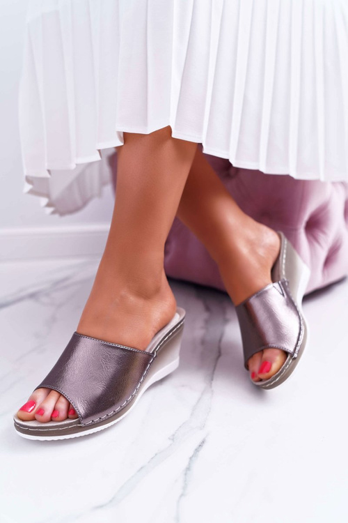 Dámské Nazouváky na Klínu Pewter Loca