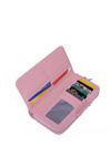 Veľké ženské portfólio pre ružový lovec zips