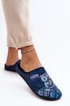 Domáce žabky flops inblu gf000018 NAVY BLUE