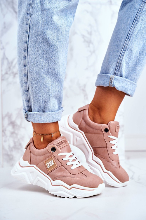 Dámske športové topánky tenisky Big Star GG274210 Pink