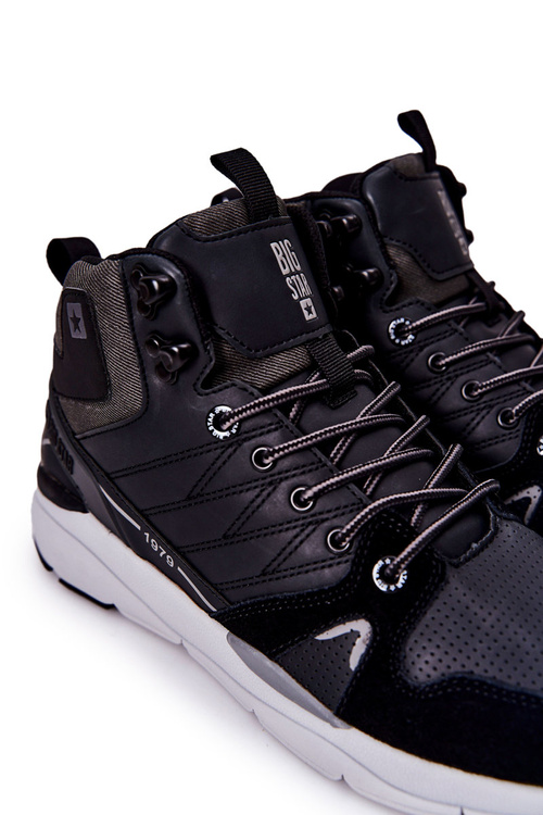 Pánské Vysoké Sportovní Boty Big Star II174223 Černé