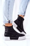 Kotníkové Boty Na platformě Černá Maciejka 05216-01
