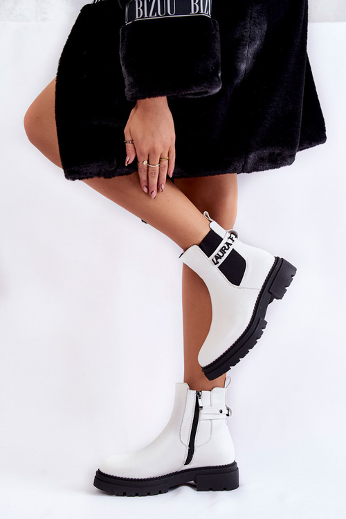 Dámské boty La.Fi 250005W-PU Bíle