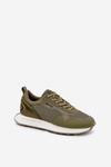 Pánske Sneakersy Na Platforme Big Star RR174360 Hi-Poly System Khaki