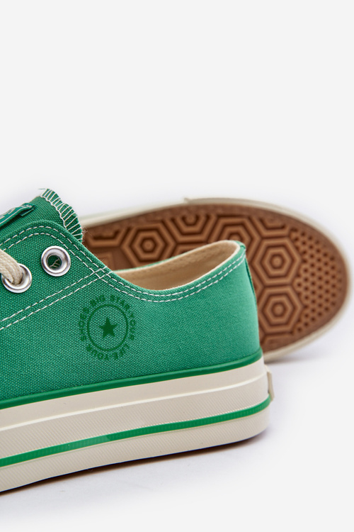 Dámske tenisky Big Star NN274240 Zelené