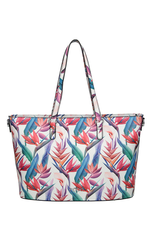 Klasický Big Bag NOBO M1330-CM00 Multi-White